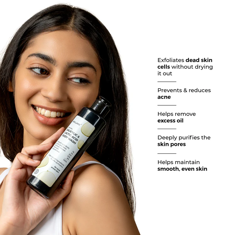 Salicylic Acid & Lactic Acid Body Wash for  Acne-Prone Skin - Image 3
